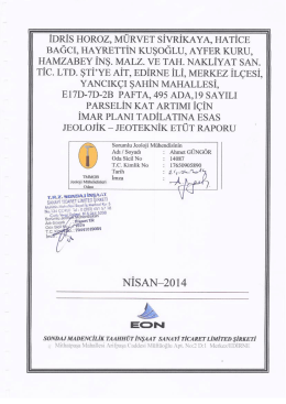 Edirne-Merkez Yancıkçı Şahin Mah. Pafta:E17D-7D