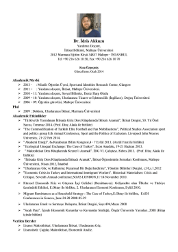 v v - Maltepe &Uuml;niversitesi