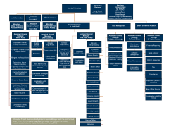 Board of Directors Risk Management Board of