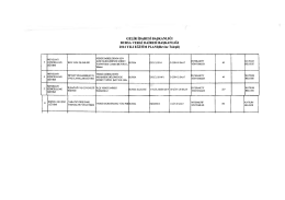 2014 Yılı ikinci 6 ay Eğitim programı i&ccedil;in tıklayınız