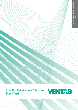 Çatı Tipi Paket Klima Cihazları