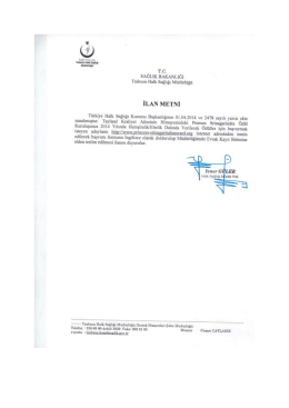 ilgili metne ulaşmak için tıklayınız