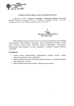 ii ........ 40 11.111 - T&uuml;rkiye B&uuml;y&uuml;k Millet Meclisi