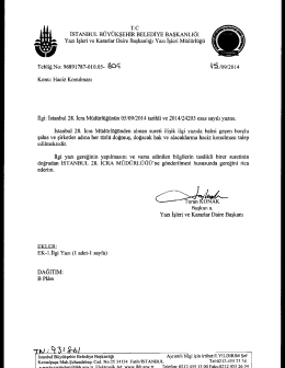 OneTouch 4.6 Scanned Documents - İstanbul Büyükşehir Belediyesi