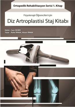 Diz Artroplastisi Staj Kitabı - Mevlana Üniversitesi Sporcu Sağlığı
