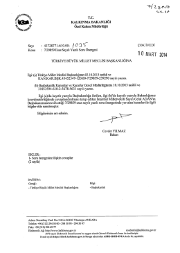 Süresi Geçtikten Sonra Gelen Cevap