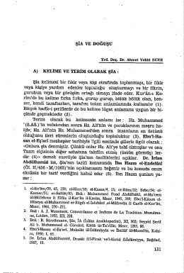 A) KELİME vs TERİM oLARAı&scaron; şiAz