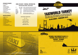 Online Broşür - Taxiworld Turkey