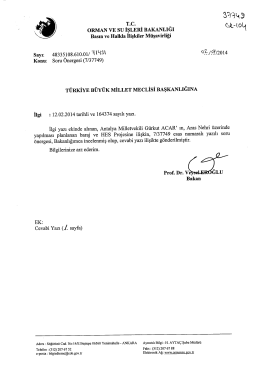 S&uuml;resi Ge&ccedil;tikten Sonra Gelen Cevap