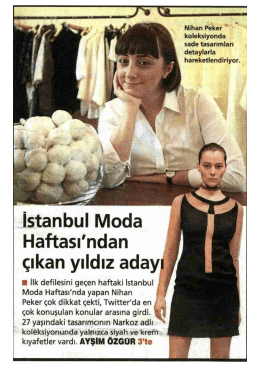 Milliyet - Nihan Peker