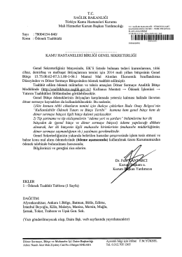 A&ccedil; - T&uuml;rkiye Kamu Hastaneleri Kurumu