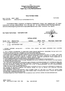 T.C. - Eskişehir Osmangazi &Uuml;niversitesi Hastanesi