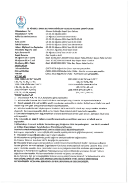 29-30-31 ağustos 2014