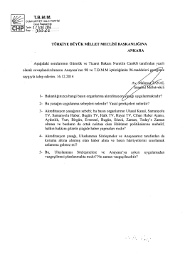ZZ - T&uuml;rkiye B&uuml;y&uuml;k Millet Meclisi