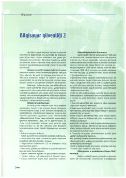 Bilgisayar güvenliği 2