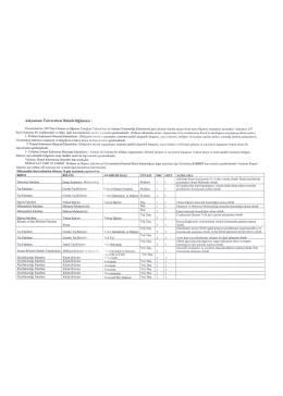 Adıyaman &Uuml;niversitesi Rekt&ouml;rl&uuml;ğ&uuml;nden z