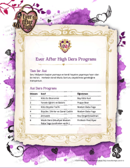 Full page photo - Ever After High