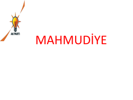 Mahmudiye - Salih Koca