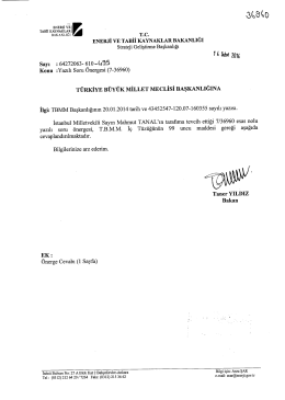 Cevap - T&uuml;rkiye B&uuml;y&uuml;k Millet Meclisi