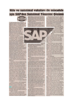 Hile ve suistimal vakaları ile mücadele