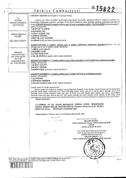 T &Uuml; r k i y e C u m h u r i y e t i