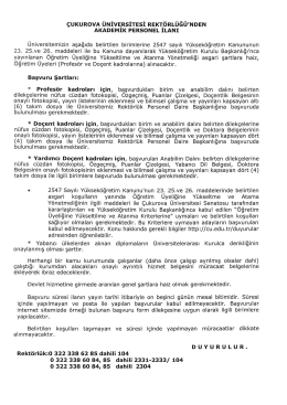 Scanned Document - Başbakanlık Devlet Personel Başkanlığı