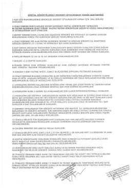 z-CİHAZ ÜZERİNEMONTE EDİLMİŞ SİSTEM SAYESİNDE DİGİTAL