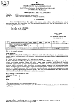 İndir - İzmir G&uuml;ney Kamu Hastaneleri Birliği Genel Sekreterliği