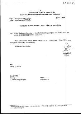 Cevap - T&uuml;rkiye B&uuml;y&uuml;k Millet Meclisi