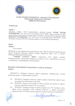 pedagoııık formasvon eğitimi