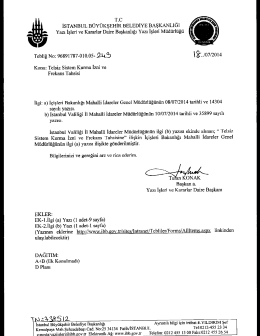 OneTouch 4.6 Scanned Documents - İstanbul Büyükşehir Belediyesi