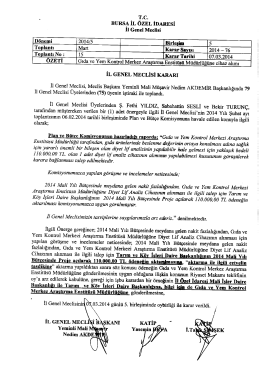 07.03.2014 Meclis Kararı 76