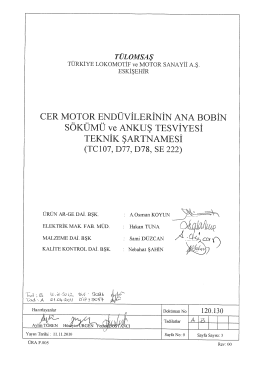 120.130 teknik şartname