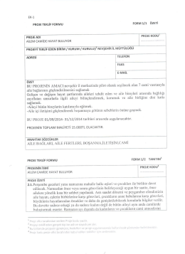 Ailem Camide Hayat Buluyor Projesi i&ccedil;in l&uuml;tfen tıklayınız