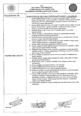 rc. iSTANBUL ÜNtvERstTEsl
