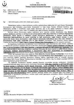 A&ccedil; - T&uuml;rkiye Kamu Hastaneleri Kurumu