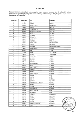 DUYURU - Gelir İdaresi Başkanlığı