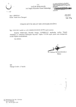 S&uuml;resi Ge&ccedil;tikten Sonra Gelen Cevap