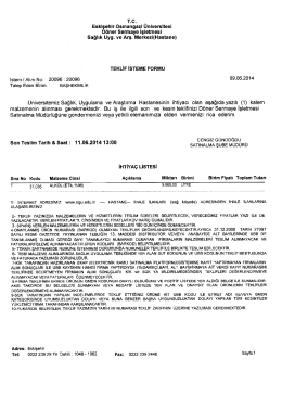 T.C. - Eskişehir Osmangazi &Uuml;niversitesi Hastanesi