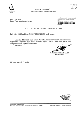 S&uuml;resi Ge&ccedil;tikten Sonra Gelen Cevap