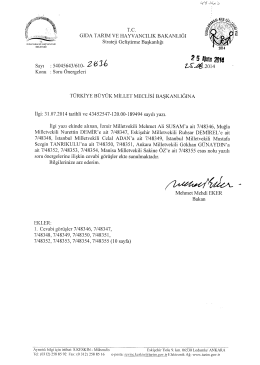 Cevap - T&uuml;rkiye B&uuml;y&uuml;k Millet Meclisi