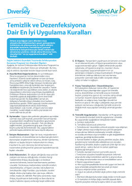 T&uuml;rk&ccedil;e - Diversey
