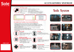 ACCESS KONTROL SİSTEMLERİ