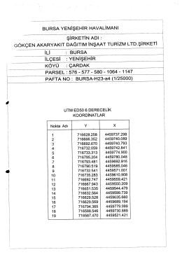 Depolama lisansı bilgilerinin yayınlanması hk.