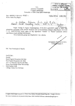 gelen yazı i&ccedil;in tıklayınız