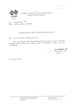 S&uuml;resi Ge&ccedil;tikten Sonra Gelen Cevap