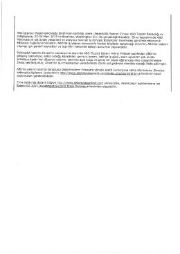 Yazı ve SelectUSA 2015 Zirvesi Broş&uuml;r&uuml; (5 sayfa)