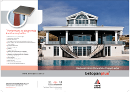 betopan 2011.fh11 - DNS Dış Ticaret İnşaat San.