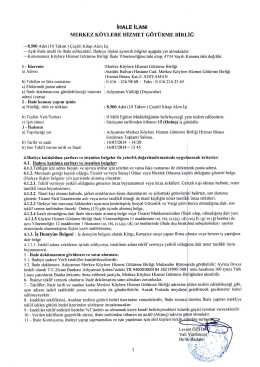 &Ccedil;eşitli Kitap Alım İşi İhalesi