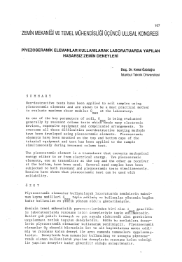 ZM 3-9 - Zemin Mekaniği ve Geoteknik Mühendisliği Derneği